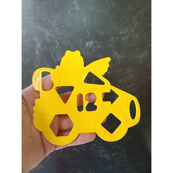 Vintage McDonald's Plastic Stencils 1986 Made In USA - Picture 5 of 10